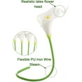 thumbnail image 4 of 12 Pieces Artificial Calla Lily Artificial Flowers Bouquet White Artificial Calla Lilies With Stem For Party,Garden Decoration, 4 of 5