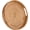 Natural, variant on Minzimin Round Rattan Serving Tray,Hand-Woven Tray with Handles, Ottoman Decorative Coffee Table Tray,Wicker Storage Basket for Tea,Fruit,Bread (11.8")