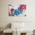 thumbnail image 2 of Elephant Stock What Dreams Look Like Wall Art - Horizontal Canvas Wall Art - Living Room Wall Decor - Abstract Canvas - Blue And Red Decor By Wild Apple Portfolio - 36" x 24", 2 of 8