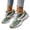 Green, variant on YOUYEDIAN Sneakers for Women Fashion Lace-up Comfy Versatile Round Toe Breathable Sneakers Casual Outdoor Sport Platform Shoes