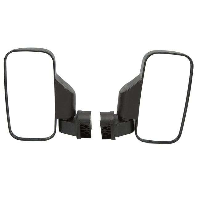 Aramox 1 Pair Rear View Mirror Side Mirrors Replacement For UTV AVT 1.75in 2in Roll Bar For RZR Can Am Kubota Maverick