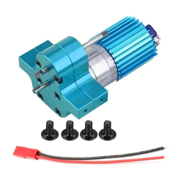 370 Motor cepillado y conjunto de de transferencia para WPL B1, , B-16, C-14, C-24, , B-26, B-36, , RC Truck Hugo Caja de cambios del coche RC