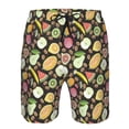 thumbnail image 3 of Logiee Fruits Print Mens Swim Trunks Quick Dry Board Shorts,Breathable Hawaii Beach Shorts Swimwear Bathing Suits-Medium, 3 of 6