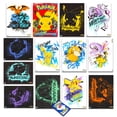 thumbnail image 1 of Set de pósteres Pokémon con 12 pósters y tarjetas Pokémon adicionales, 1 of 2