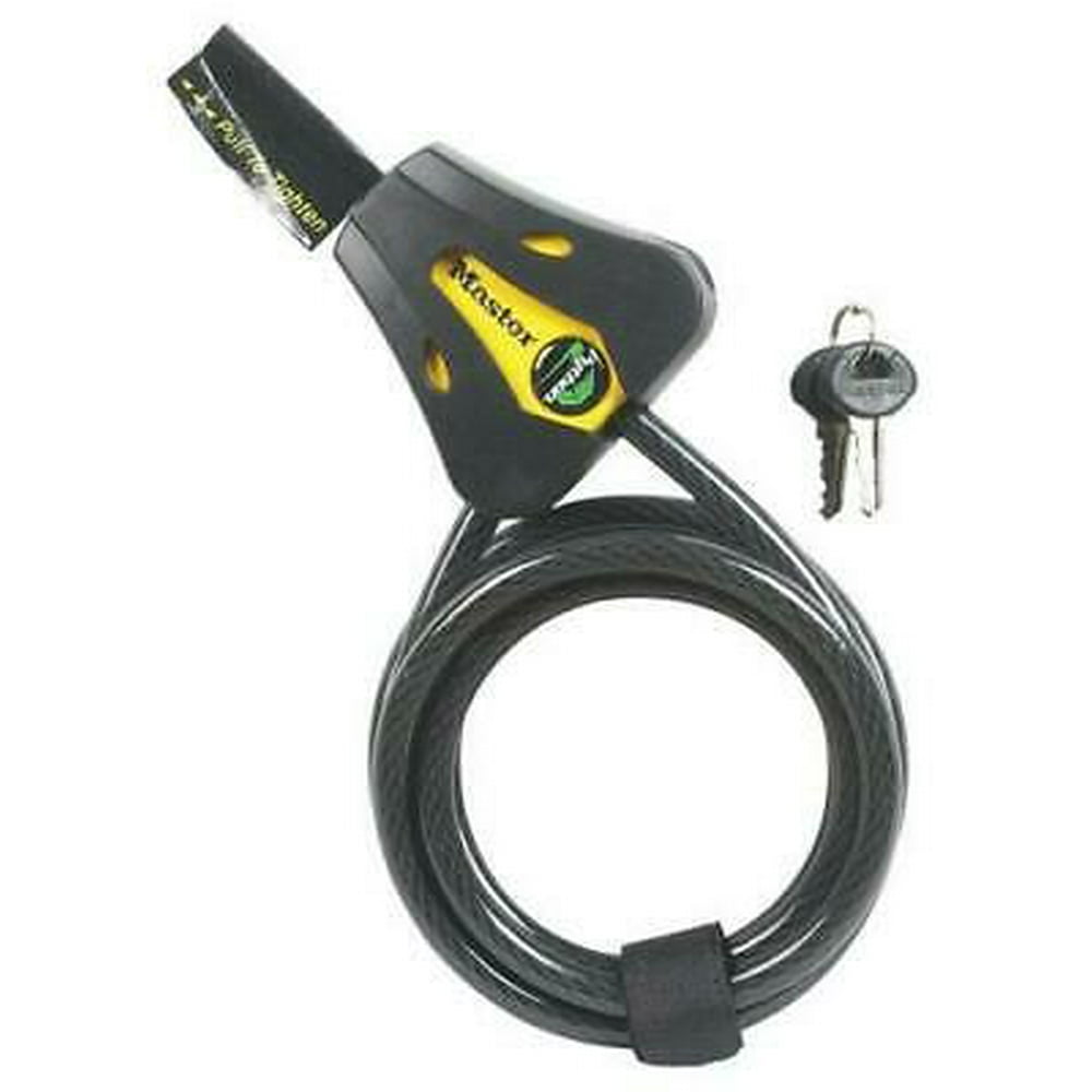 Master Lock Python 5/16 in. Dia. x 72 in. L Vinyl Coated Steel Adjustable Locking Cable