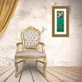 thumbnail image 3 of Donovan, Maria 7x14 Gold Ornate Wood Framed with Double Matting Museum Art Print Titled - Sultans Garden II, 3 of 4
