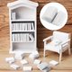 thumbnail image 3 of 100 Uds. Libros de casa de muñecas en miniatura escala 1:12 minilibros en blanco libros pequeños para casa de muñecas decoración de estantería manualidades y suministros para juegos de simulación, 3 of 7