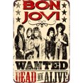 thumbnail image 1 of Metal Bon Jovi Letrero Pintura Hierro Rectangular Pared La Barra Del 30x40cm, 1 of 9