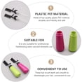 thumbnail image 2 of Miangastore 3pcs Empty Hair Dye Applicator Brush Bottle Hair Coloring Dispensing Comb 130ml, 2 of 9
