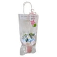 thumbnail image 2 of Ramo de flores de ganchillo con luces, adorno de regalo hecho a mano, flores artificiales Azul claro, 2 of 9