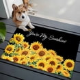 thumbnail image 3 of Entryway Rug 2'x3', Sunflowers Small Rug for Kitchen Bathroom Door Mat Indoor Entrance, Yellow Summer Botanical Elegant Pastoral Non-Slip Area Rugs Floor Mats Carpet Front Door Rugs, 3 of 8