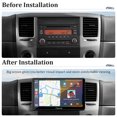 thumbnail image 3 of Carpuride 10" Double Din Car Stereo Radio Wireless Apple CarPlay Android Auto Backup Camera, GPS Navi, 3 of 12