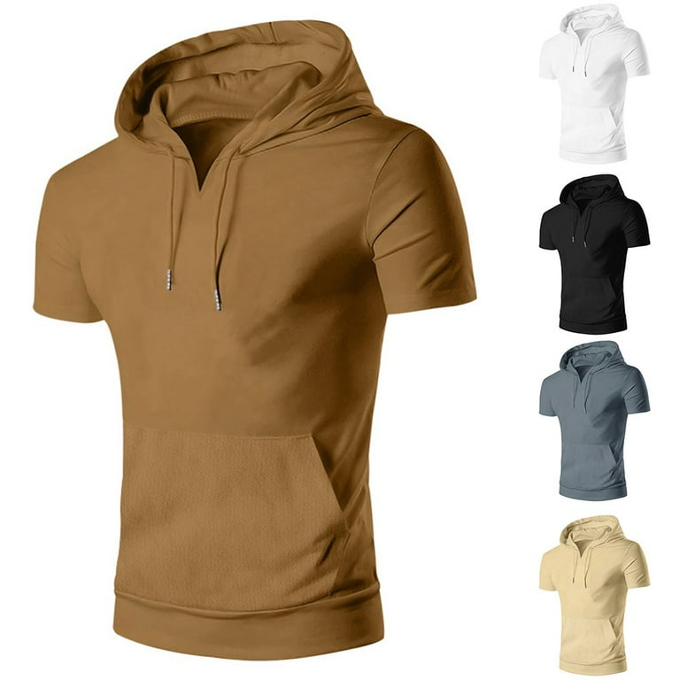 Walmart mens short sleeve hoodie new arrivals