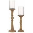 thumbnail image 3 of DecMode 23", 29"H Natural Hurricane, Light Brown, 2 - Pieces, 3 of 3