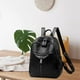 thumbnail image 4 of Mochilas para mujer,Mochilas para mujer,bolso de mano negro de piel sintética,Carteras y bolsos de mujer de poliéster de moda,Mini convertible brielle moderno y elegante,Mochila pequeña tipo, 4 of 7