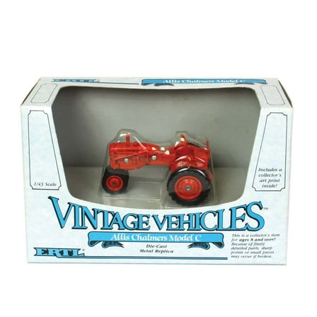 1/43 Allis Chalmers C Narrow Front Tractor Vintage Vehicles By ERTL 2529 ZFN2529