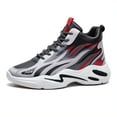 thumbnail image 1 of Zapatillas De Baloncesto Transpirables Para Hombres, Zapatillas De Correr Con Cordones De Alta Calidad, Antideslizantes Y Con Absorción De Impactos, 1 of 3