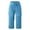 Blue, variant on Girls Summer Casual Wear Loose Fit Shorts With Pockets Comfortable Play Outfits For School And Outdoor Activities Red 9-10 Years