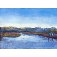thumbnail image 3 of Green, Jenny 14x11 Black Modern Framed Museum Art Print Titled - Along the Water, 3 of 5
