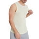 thumbnail image 4 of Txlixc - Chaleco de seda helada para hombre, sin mangas, ajustado, para deportes, fitness, tops de fondo Txlixc  Moda, 4 of 8