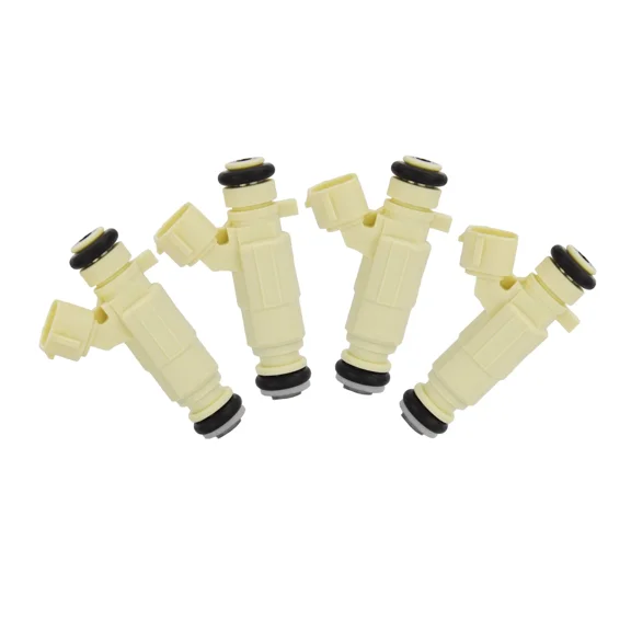 Fuel Injectors for 2001-2009 Hyundai Elantra Tiburon Tucson, 2004-2010 Kia Spectra Spectra5 Sportage, L4 2.0L (4-Pack) - FJ493 3531023600