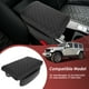 thumbnail image 3 of Funda de consola central Unique Bargains para Jeep Wrangler JL/JLU Gladiator JT 2020-2025, funda de reposabrazos de cuero Nappa impermeable con bolsillos de almacenamiento negra, 3 of 7