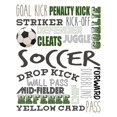 thumbnail image 3 of Allen, Kimberly 12x14 Black Modern Framed Museum Art Print Titled - Soccer, 3 of 5