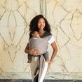 thumbnail image 7 of MOBY Reversible Wrap Baby Carrier in Taupe/Charcoal, 7 of 7