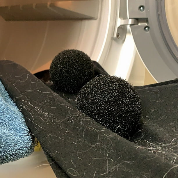 Reusable Pet Hair Removing Foam Dryer Balls Dog Cat Fur 6 Balls