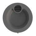 thumbnail image 5 of Algreen Products Cascata 65 gal Brown Roto Molded Plastic Rain Barrel, Double Walled Design, 5 of 6