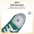 thumbnail image 5 of Unisex Canvas Sneakers Women’s Men’s Fashion Sneakers Casual Tennis Shoes for Women Men Classic Lace Up Shoes Walking Running Shoes, 5 of 9