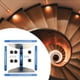 thumbnail image 3 of Herramienta de diseño de estante, plantilla de pisada de escalera, longitud ajustable de 11,4 a 60,7 pulgadas, plantilla de escalera de metal,, 3 of 9