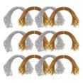 thumbnail image 1 of Miangastore 200 Pcs Christmas Ornaments Hangers Hanging Tag Ropes Clothing Tag Hanging Ropes, 1 of 8