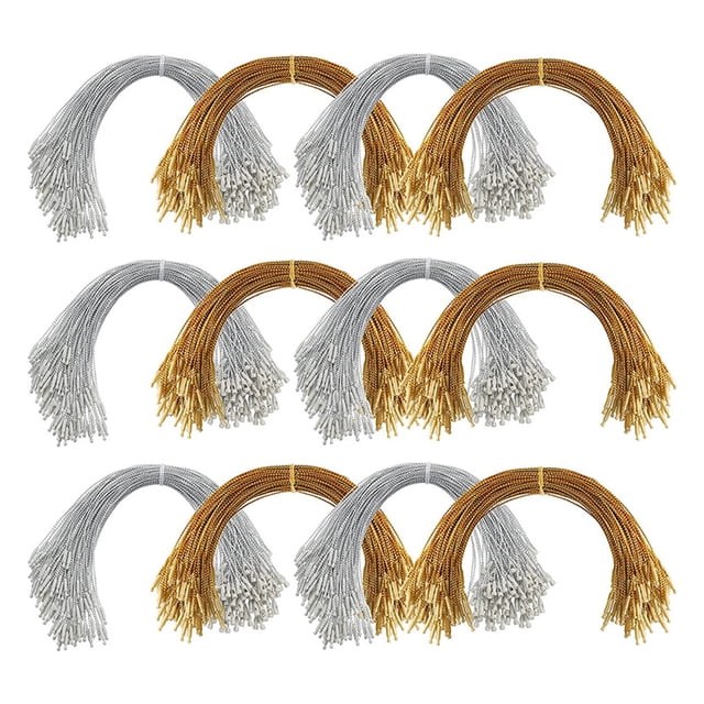 Miangastore 200 Pcs Christmas Ornaments Hangers Hanging Tag Ropes Clothing Tag Hanging Ropes
