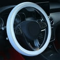 thumbnail image 5 of Premium Leather Car Steering Wheel Cover - Stylish, Non-Slip Grip, Easy Installation, 5 of 7