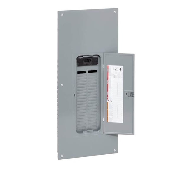 Load Center, QO, 42 Spaces, 150A, 120/240V AC, Main Circuit Breaker, 1 Phase