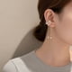 thumbnail image 3 of Arete Ear Cuff Elegante De Aleación Y Perlas Sintéticas, 3 of 4