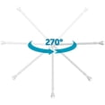 thumbnail image 4 of 5/8" Swing Rod 17-26 inch - White, 4 of 4