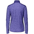thumbnail image 7 of Holloway Sportswear S Boys ELECTRIFY 1/2 ZIP PULLOVER Purple Heather/Purple 222642, 7 of 7