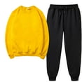 thumbnail image 2 of ShomPort Women's 2 Piece Sets Long Sleeve Fleece Sweatsuit Pullover and Sweatpants Tracksuit Lounge Sets, 2 of 4
