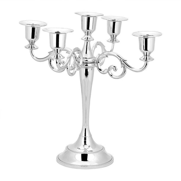 Candelabros De Mesa, Candelabros De Metal, Candelabro, Candelabro Para Boda, Mesa De Comedor, Fiesta De Navidad, Decoración Del Hogar sonducket HA024240-02