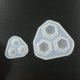 thumbnail image 5 of EeaseMX 3 moldes redondos de silicona para hacer joyas, colgantes, velas, cera, jabón casero, bombas de baño., 5 of 7