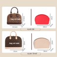 thumbnail image 4 of Bolsa organizadora de insertos para carteras Alma BB Shell, bolsos de mano, delineador de maquillaje, moldeador, 4 of 5