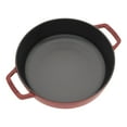 thumbnail image 5 of Staub Cast Iron 2.5-qt Saute Pan with Dragon Lid - Cherry, 5 of 7