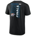 thumbnail image 3 of Men's Fanatics  Black Oklahoma City Thunder 2025 Western Conference Champions Roster Buzzer Beater T-Shirt, 3 of 5