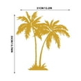 thumbnail image 7 of COM1950s Living Room Decorations for Wall Wall Decor Living Room Palm Tree Metal and Wrought Iron Wall Decorations Family Courtyard Living Room Wall Decoration Wall Decorations for Living Room, 7 of 7