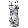 thumbnail image 6 of Ladies Elegant Sling Sleeveless Sexy Dress leaf, 6 of 6
