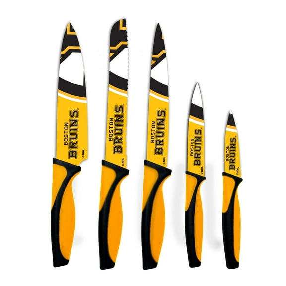 Woodrow Boston Bruins 5-Piece Stainless Steel Cutlery Knife Set