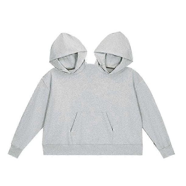 Creative Couple Unisex Hoodies Hoody Plain Intimate Hooded Sweatshirt Long Sleeve Pullover Tops