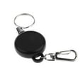 thumbnail image 3 of KLKCMS 2pcs Retractable Key Holder with a Black Front, Metal Belt Clip & Wire,, 3 of 5